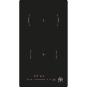 Ⓜ️🔵🔵🔵 BERTAZZONI P302I23NV - Piano cottura a induzione, 2 zone di cottura, 30cm, filo n