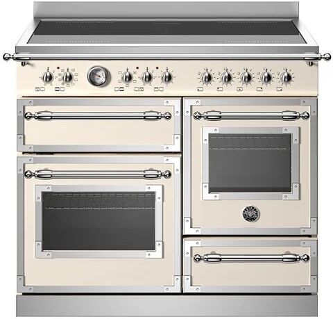 Ⓜ️🔵🔵🔵 BERTAZZONI HER105I3EAVT - Piano cottura a induzione, 5 Zone, 2 Zone flex, Serie H