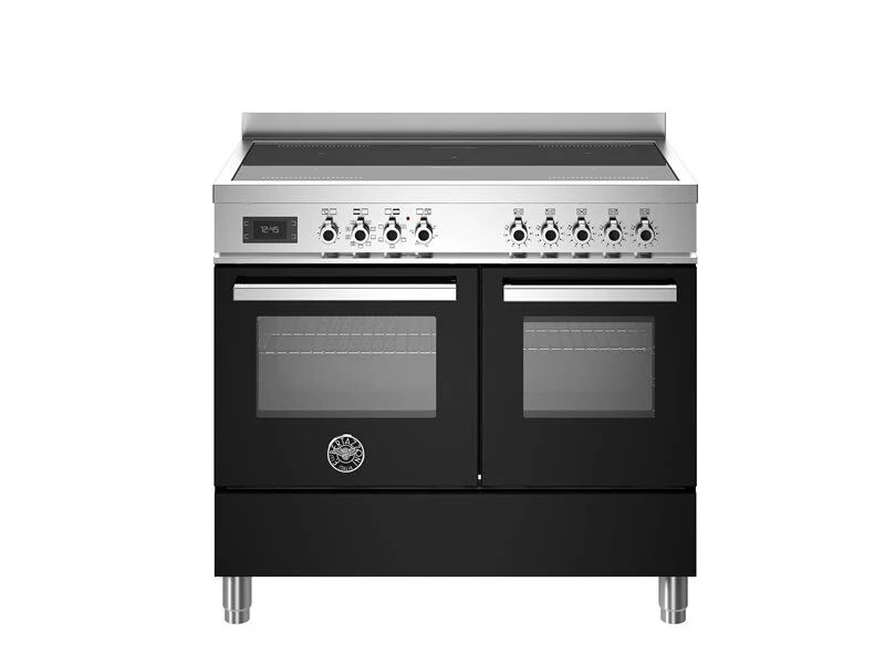 Ⓜ️🔵🔵🔵 BERTAZZONI PRO105I2ENET - Piano cottura a Induzione, Serie Professional, Nero, Do