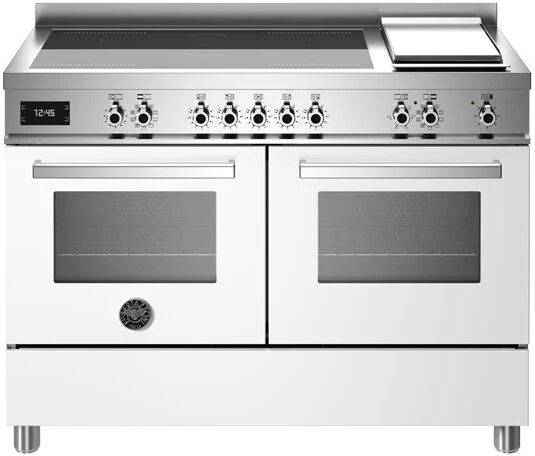 Ⓜ️🔵🔵🔵 BERTAZZONI PRO125I2EBIT - Piano cottura a Induzione, Serie Professional, Bianco,