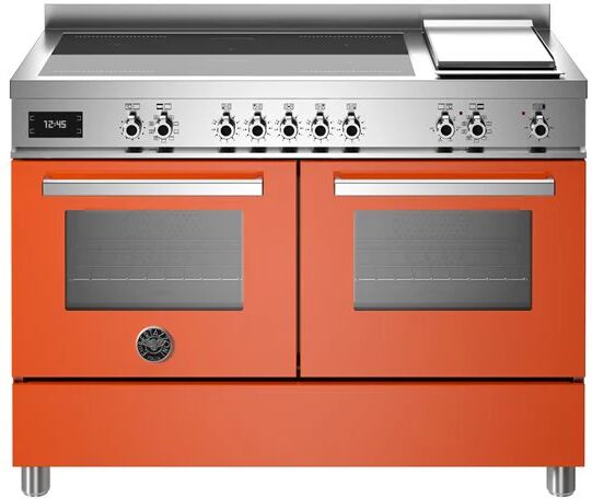 Ⓜ️🔵🔵🔵 BERTAZZONI PRO125I2EART - Piano cottura a Induzione, Serie Professional, Arancion