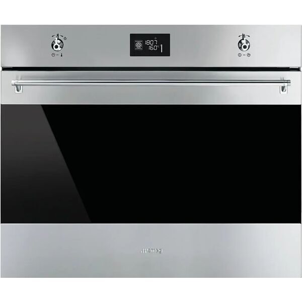 Ⓜ️🔵🔵🔵 smeg sf7390x - forno termoventilato, 90 cm, inox, estetica classica, nuova classe