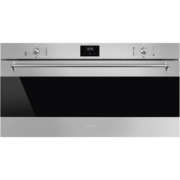 Ⓜ️🔵🔵🔵 smeg sfr9300x - forno termoventilato, 90 cm, inox, estetica classica. classe ener