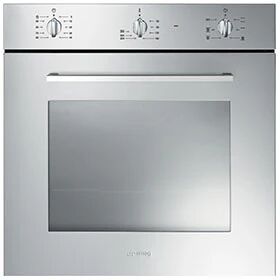 SMEG SF465X - Forno ventilato, 60 cm, acciaio inox antimpronta, Estetica Selezione. Classe energetic