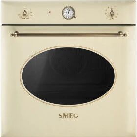 Ⓜ️🔵🔵🔵👌 Smeg SF855PO - Forno termoventilato, 60 cm, panna, Estetica Coloniale. Classe