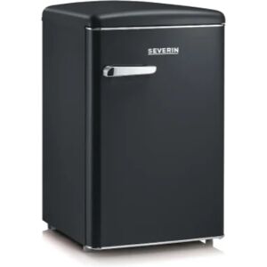 Ⓜ️🔵🔵🔵👌 SEVERIN RKS 8832 - Mini frigo in stile retrò colore NERO, maniglie in metall