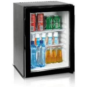 Ⓜ️🔵🔵🔵 Vitrifrigo HC30V - Minibar ad assorbimento, porta a vetro, 30 lt, luce interna LE