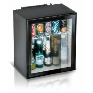 Ⓜ️🔵🔵🔵 Vitrifrigo C250SV - Minibar ad assorbimento, 25 lt, porta a vetro, luce interna L