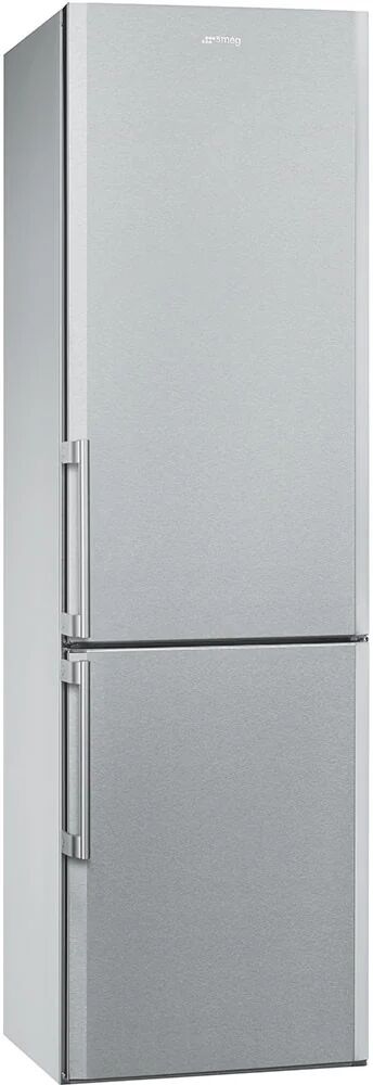 SMEG FC400XP - Frigorifero combinato, 60 cm, acciaio inox antimpronta. Classe energetica A+