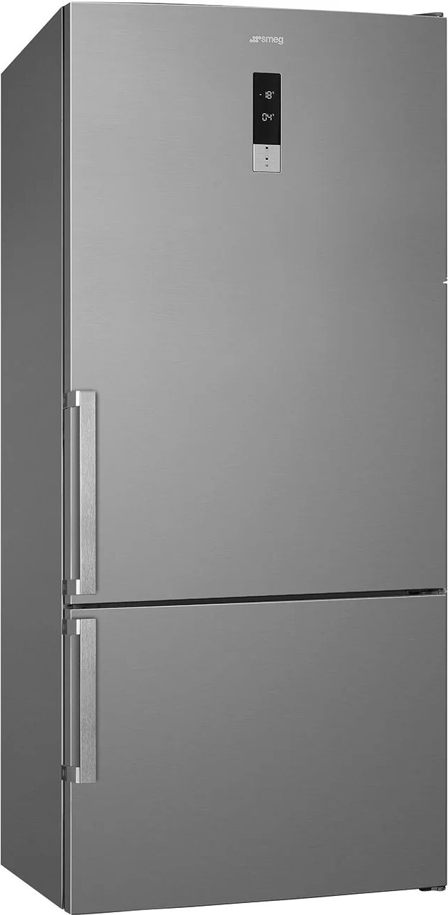 Ⓜ️🔵🔵🔵 Smeg FC84EN4HX - Frigorifero Combinato, Estetica Universale, Acciaio Inox, No Fro