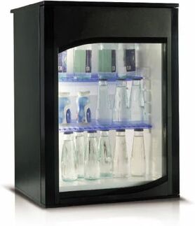 Ⓜ️🔵🔵🔵 Vitrifrigo C330V TOP CLASS - Minibar ad assorbimento, 33 lt, porta a vetro, luce