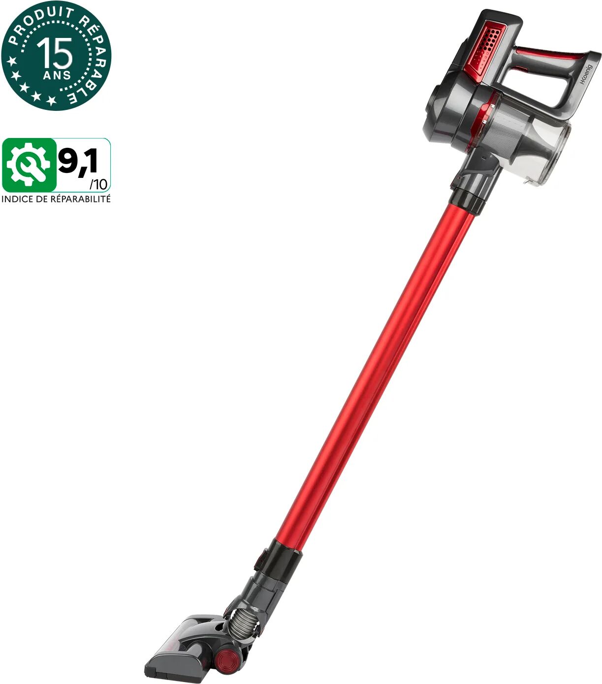 Ⓜ️ H.Koenig UP600 - Aspirapolvere POWERCLEAN 2 in 1 senza fili