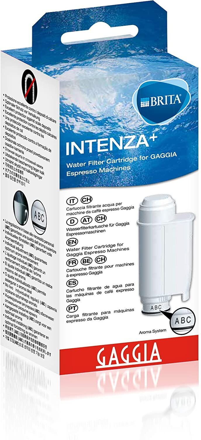 Ⓜ️🔵🔵🔵 Gaggia Intenza+ - Cartuccia Brita filtrante acqua, regolabile, per macchine da es