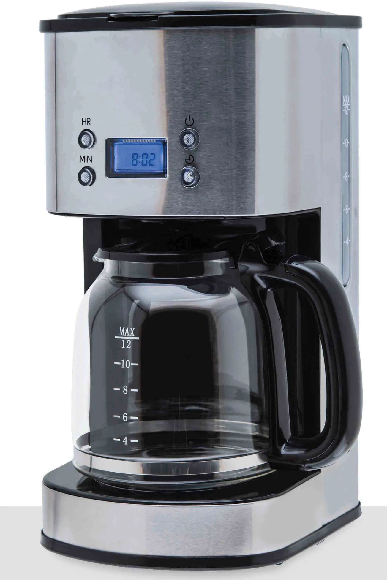 Ⓜ️🔵🔵🔵 H.Koenig MG30 Inox - Macchina per caffè americano, inox, vetro e inox, 1,8 litri