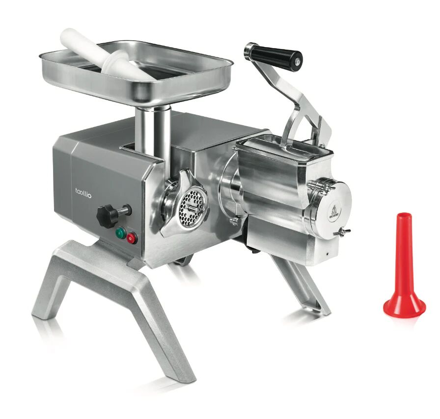 Tre Spade TOOLLIO mincer + grater - Robot da cucina multifunzione PROFESSIONALE, kit tritacarne e gr