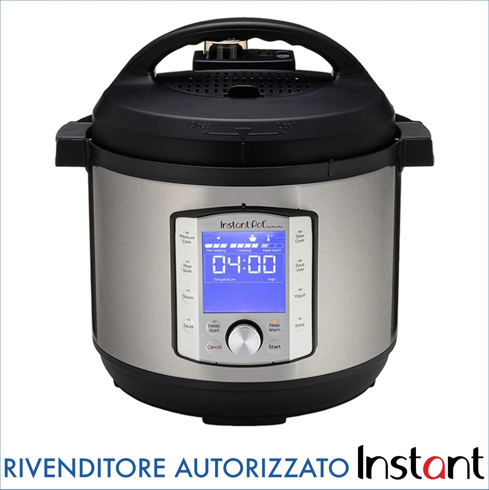 Ⓜ️🔵🔵🔵 INSTANT POT Duo Evo Plus - Pentola elettrica multicooker, contenitore acciaio ino