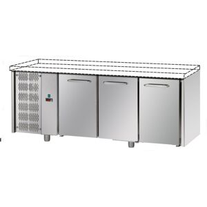 Tecnodom Tavolo Refrigerato Positivo 3 Porte GN 1/1 Gruppo Motore SX Senza Piano di Lavoro