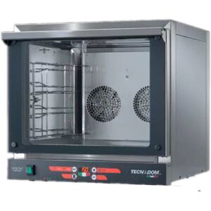 Tecnodom Forno a Convezione FED04NE595V 4 Teglie 43,5x32 cm Digitale