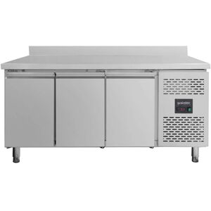 Vaiotec Tavolo Refrigerato ECO LINE 10008 3 Porte con Alzatina Temp. -2 +8°C