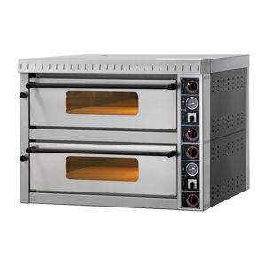 gc pizza forno pizza professionale md66 6+6 x ø 34 cm