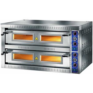 gc pizza forno pizza professionale sb66g 6+6 x ø 34 cm