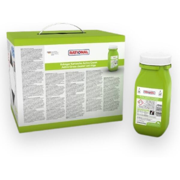 rational cartuccia detergente active green 56.01.912 verde icombi pro® per icaresystem autodose 6 cartucce