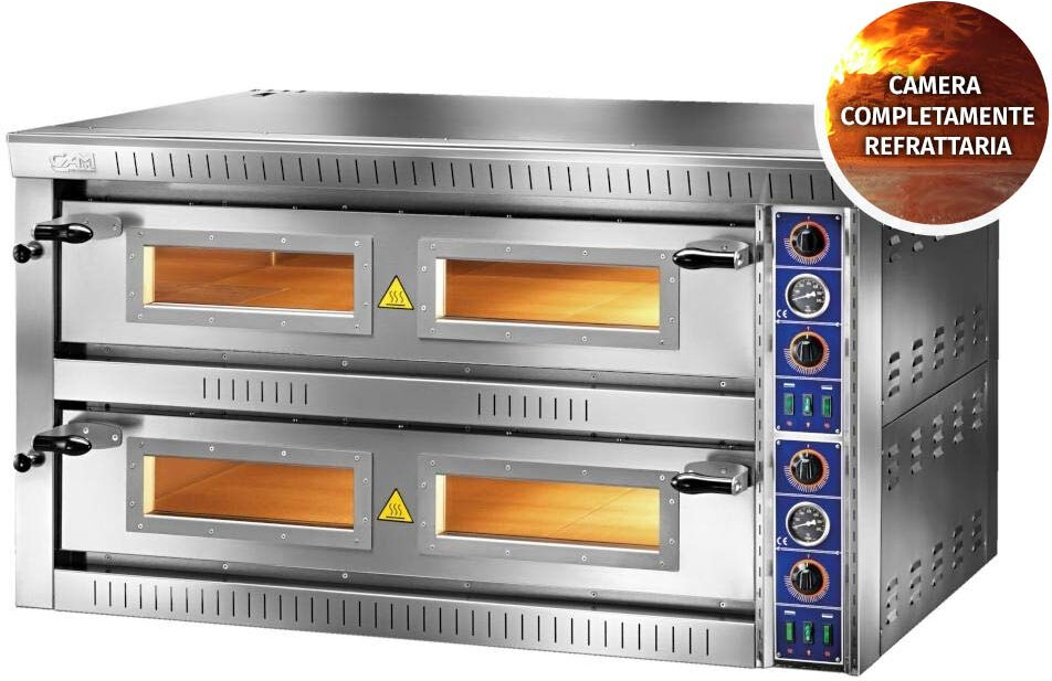 GC Pizza Forno Pizza Professionale SB66G TOP 6+6 x Ø 34 cm