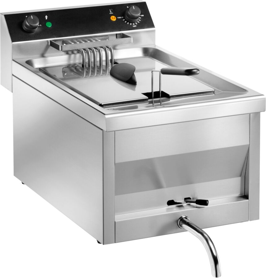 GC Pizza Friggitrice da Banco FRF112 400 V 12 lt