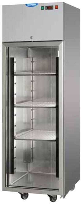 Tecnodom Armadio Frigo 400 Litri -18 / -22 °C Porta Vetro