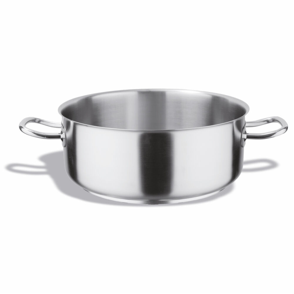 Karel Casseruola Inox Bassa 2 Maniglie Ø60 H 23 cm 65 Litri