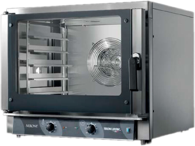 Tecnodom Forno a Convezione FEM05NEMIDV 5 Teglie GN1/1 o 60x40 cm Elettromeccanico