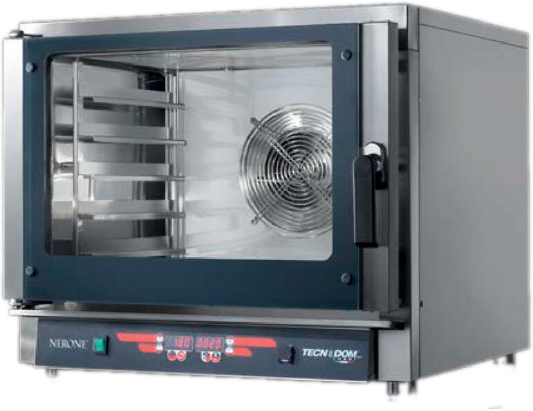 Tecnodom Forno a Convezione FEDL05NEMIDV 5 Teglie GN1/1 o 60x40 cm Digitale