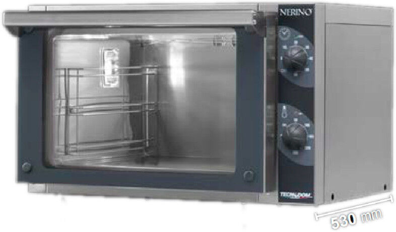 Tecnodom Forno a Convezione FEM03NE02V10A 3 Teglie GN2/3 (354x325 mm) Uso Domestico