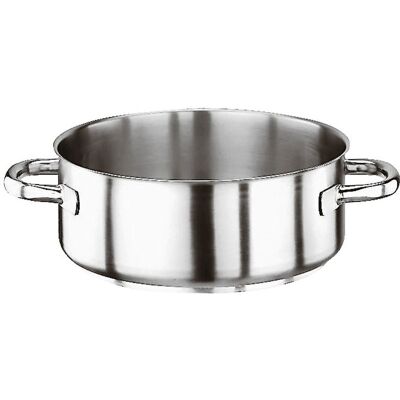 Paderno Casseruola Bassa Inox Serie 1000 2 Maniglie Diam. 50 cm H 19 cm 37 Lt Paderno Casseruola Bassa Inox Serie 1000 2 Maniglie Diam. 50 cm H 19 cm 37 Lt