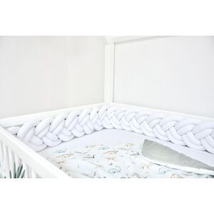 Mon Lit Cabane Paracolpi intrecciato Slim Bianco  37133-lenzuola-con-angoli-ecru.html#/206-taglia-140x200cm