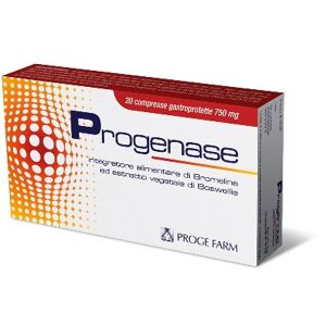 PROGE FARM Srl Progenase 20 Compresse Gastroprotette
