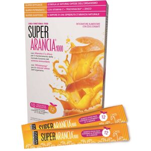 ZUCCARI Srl Super Arancia 1000 10 Stick Pack Monodose Da 3,7g Integratore Alimentare Con Edulcorante