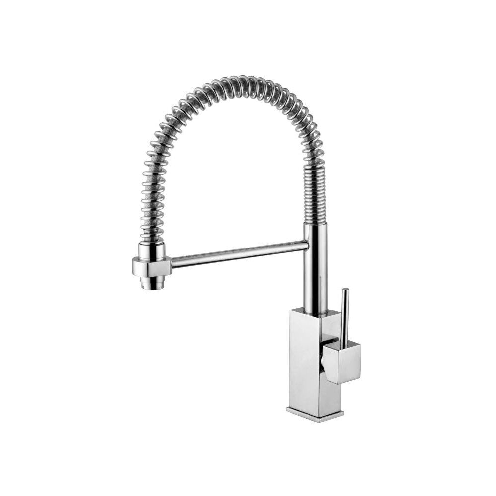 PAFFONI Miscelatore monocomando per lavello con canna orientabile serie Level LEA176CR Cromato Ottone