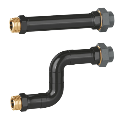 CALEFFI Kit per collegamento tubazione del collettore serie 550 al separatore idraulico serie 548 550002 1 1/2"M 1 1/4"F CALEFFI Kit per collegamento tubazione del collettore serie 550 al separatore idraulico serie 548 550002 1 1/2"M 1 1/4"F