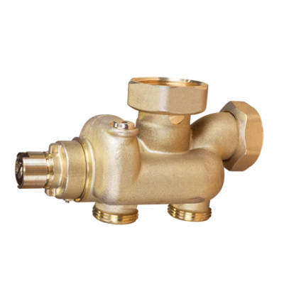 CALEFFI Ricambio gruppo valvole miscelatrice con supporto motore. F19223 Oro CALEFFI Ricambio gruppo valvole miscelatrice con supporto motore. F19223 Oro
