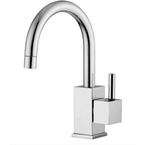 PAFFONI Rubinetto monocomando per lavabo con canna orientabile serie Level LEA091CR Cromato Ottone