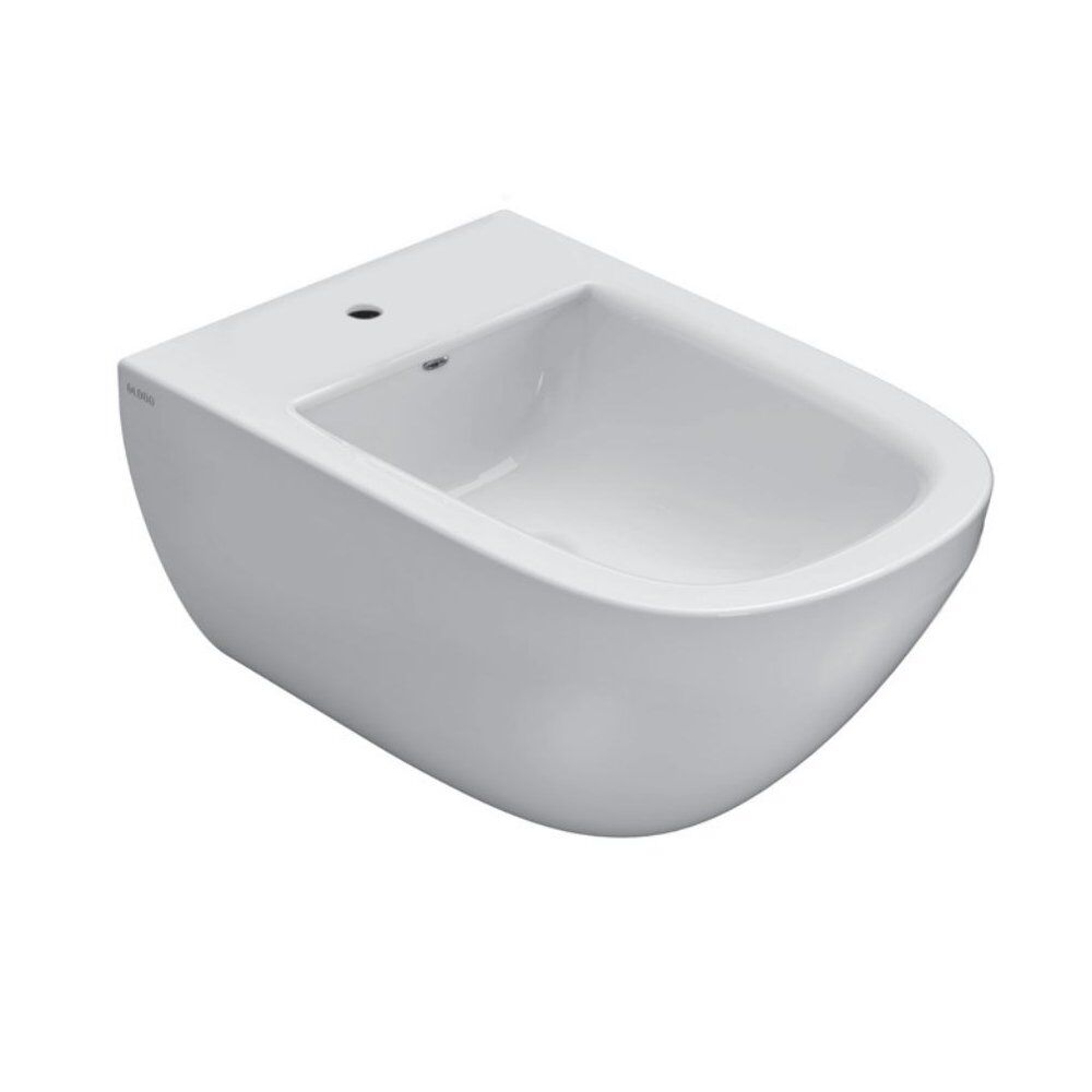 CERAMICA GLOBO Bidet sospeso 58x37 cm Globo Stockholm in ceramica LAS09BI Bianco Ceramica