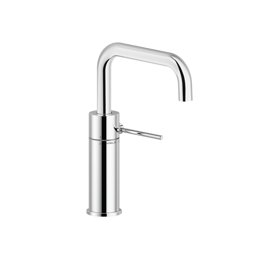 NOBILI Miscelatore lavabo con scarico push serie Velis VE125118/2CR Cromato Ottone