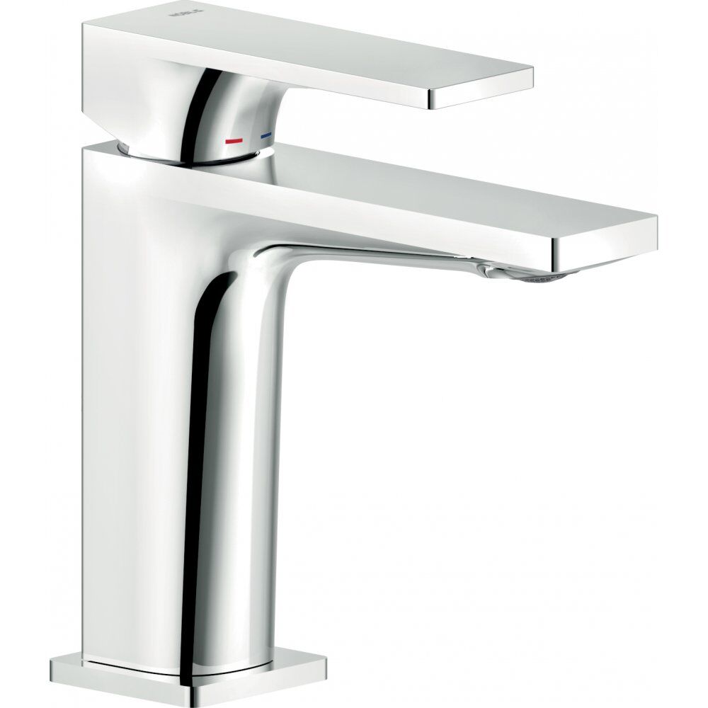 NOBILI Miscelatore lavabo con scarico 1 1/4” push serie Seven SE124118/2CR Cromato Ottone