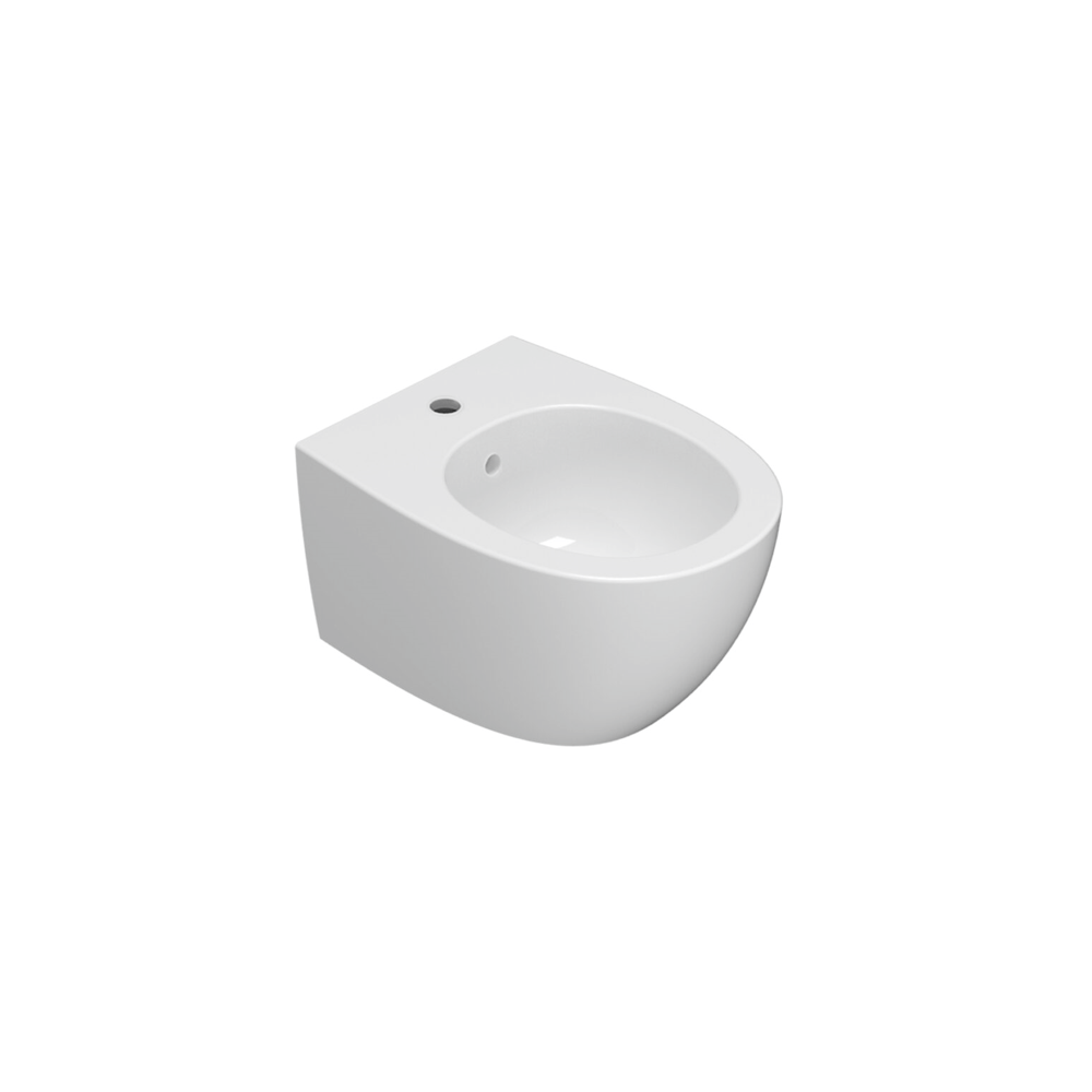 CERAMICA GLOBO Bidet sospeso in ceramica 48x37 cm Globo 4All MDS10BI Bianco Ceramica