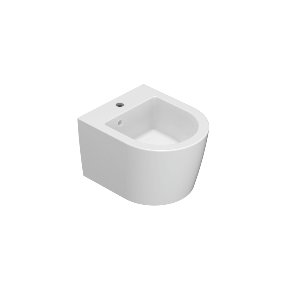 CERAMICA GLOBO Bidet sospeso in ceramica 43x36 cm Globo Forty3 FOS12BI Bianco Ceramica