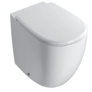 CERAMICA GLOBO Vasomulti a terra senza brida in ceramica 53x35 cm Globo Daily DN001BI Bianco Ceramica Con copri wc CERAMICA GLOBO Vasomulti a terra senza brida in ceramica 53x35 cm Globo Daily DN001BI Bianco Ceramica Con copri wc