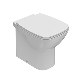 CERAMICA GLOBO Vaso a terra in ceramica 53x37 cm Globo Daily DA002BI Bianco Ceramica Con copri wc CERAMICA GLOBO Vaso a terra in ceramica 53x37 cm Globo Daily DA002BI Bianco Ceramica Con copri wc