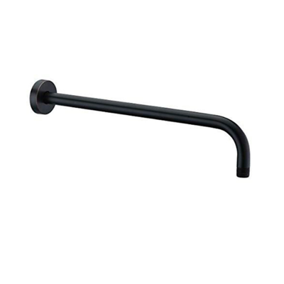 Braccio doccia in ottone 400mm Nero opaco - Accessorio doccia Braccio doccia in ottone 400mm Nero opaco - Accessorio doccia