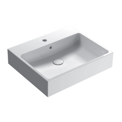 CERAMICA GLOBO - SCQ62BI - 60x50 cm - Lavabo CERAMICA GLOBO - SCQ62BI - 60x50 cm - Lavabo